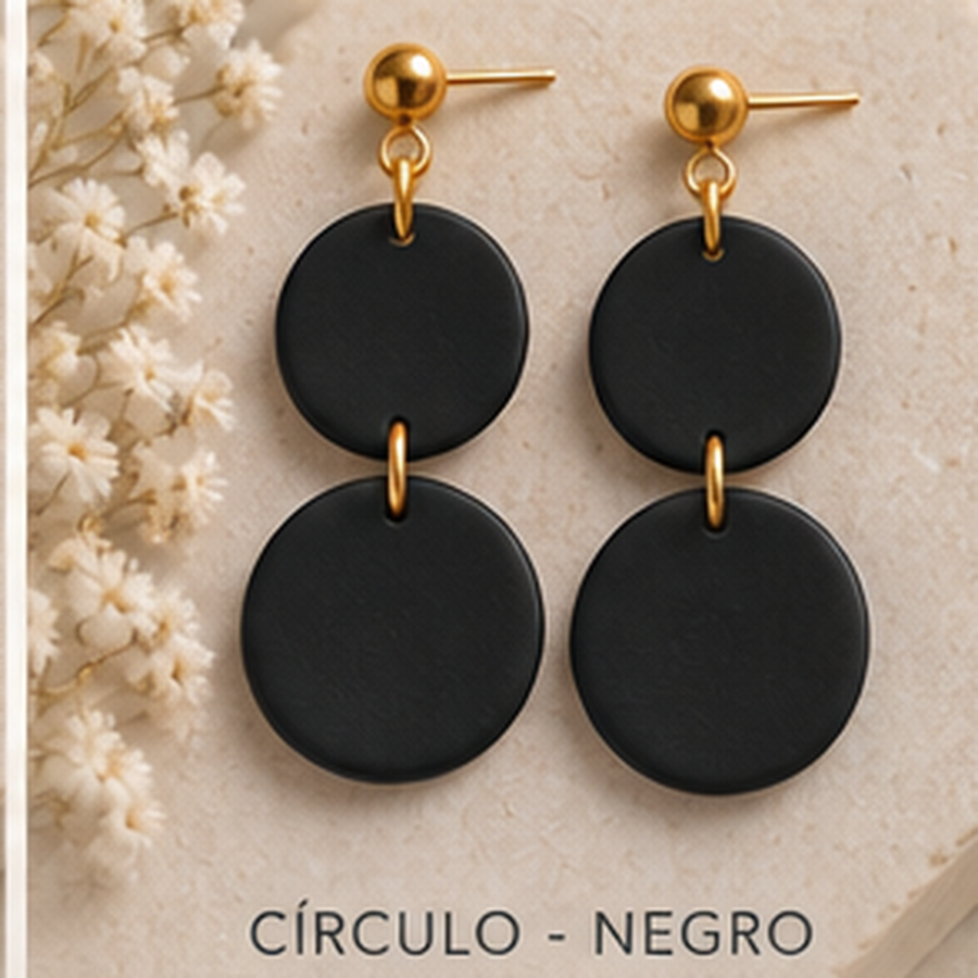 Pendientes negros